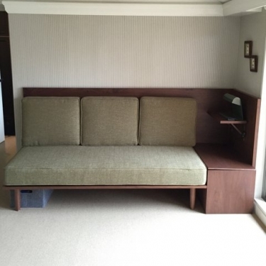 【O様邸 ソファー・エアコンカバー納品事例】